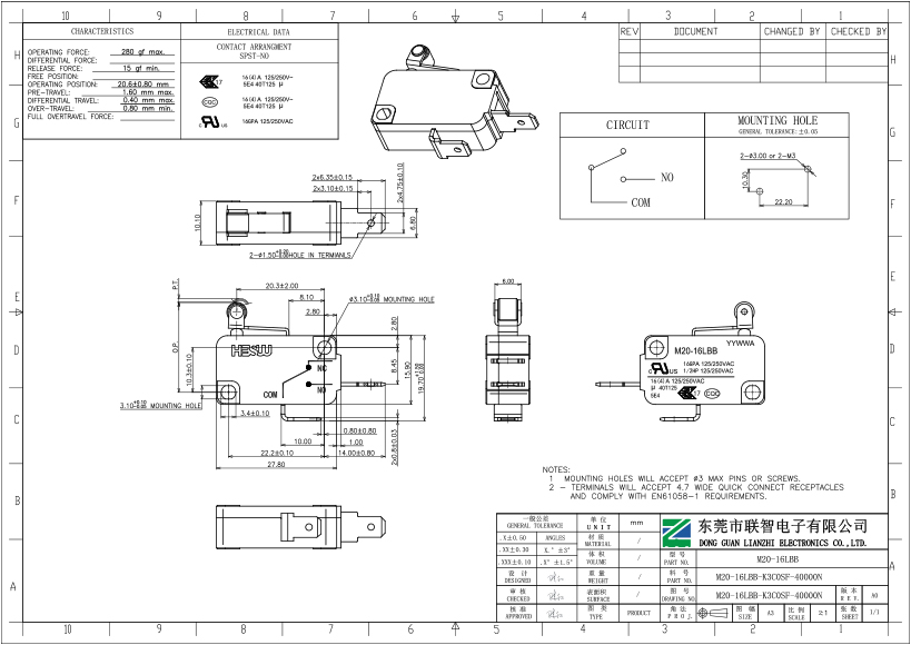 M20-16LBB-K3C0SF-40000N