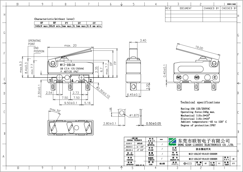 M12-10LCA7-H1A1E-20000N